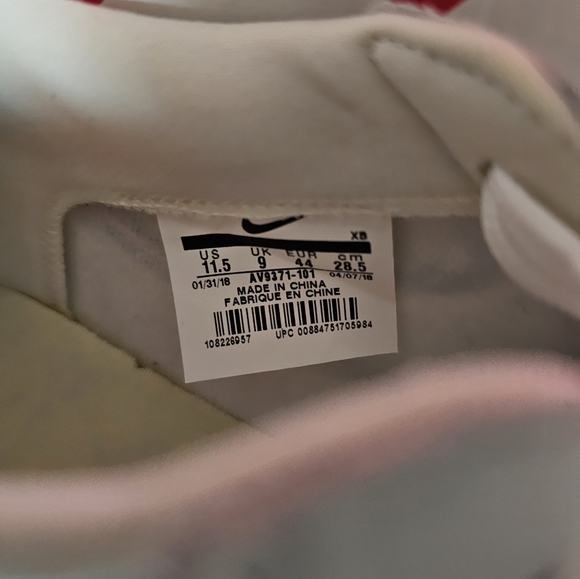 Nike Womens Blazer Low LX AV9371-101 Size 11.5 Summit White NIB Pink Blue Swoosh - Picture 2 of 11